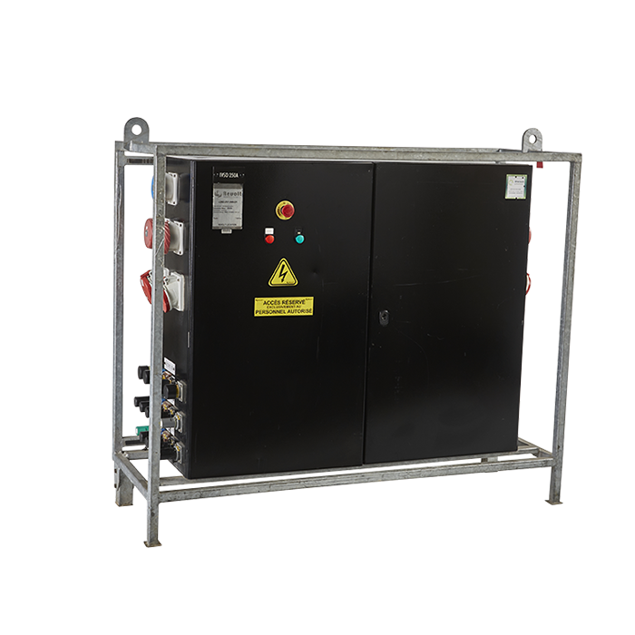 armoire électrique INS 250A tétraphasée