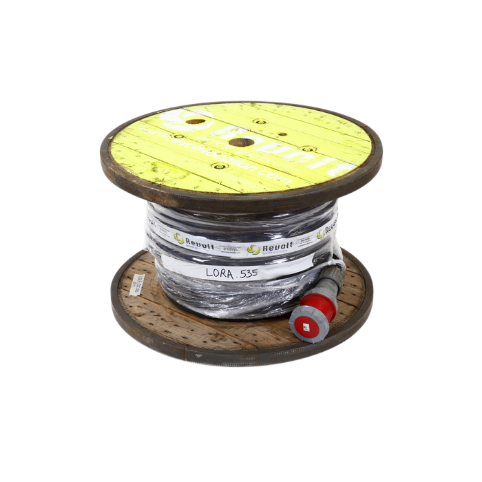 Rallonge Cable Souple (50m) - 63A - Triphasée CEE