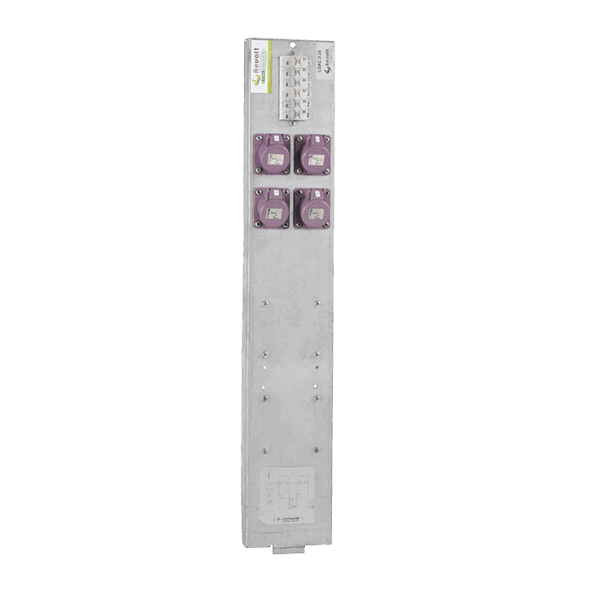 Bandeau simple 4PC 16A 24V