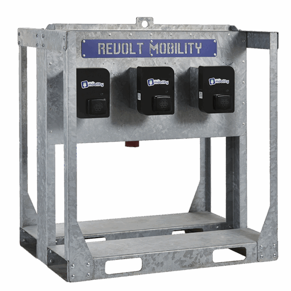 Borne de recharges multi chargeur (3x22kW)