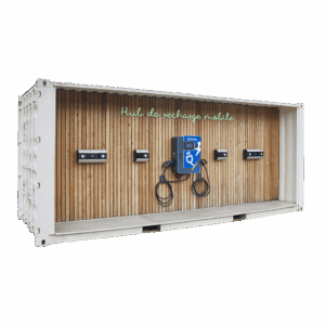 Hub de recharge (6 AC 22 kW + 1 DC 40 kW)