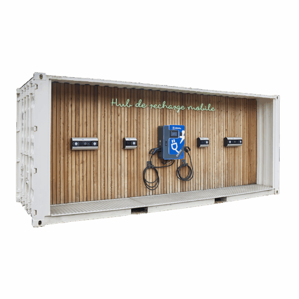 Hub de recharge (6 AC 22 kW + 1 DC 40 kW)