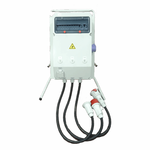 Armoire 32A tétra INS (Inverseur Normal/Secours)