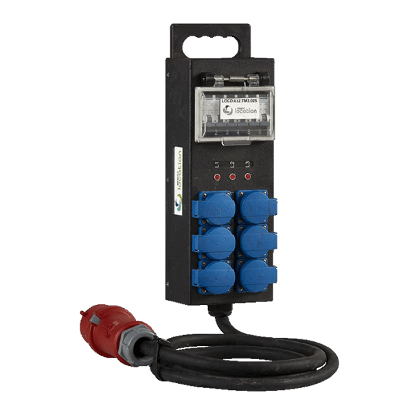 Coffret de distribution 32A tétra