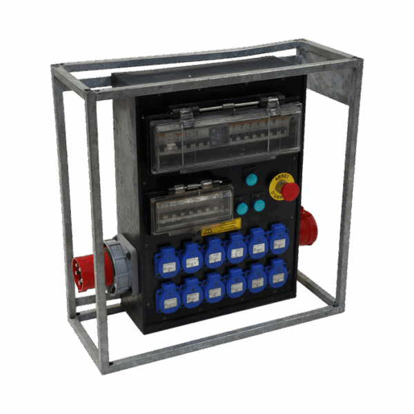 Coffret de distri 63A tétra