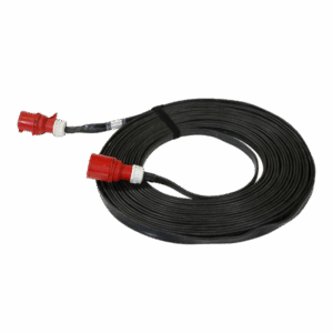 Rallonge (câble plat) 32A tétra CEE de 15m