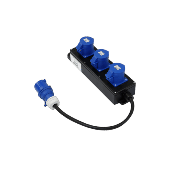 Répartiteurs 32A mono CEE vers 3x32A mono CEE
