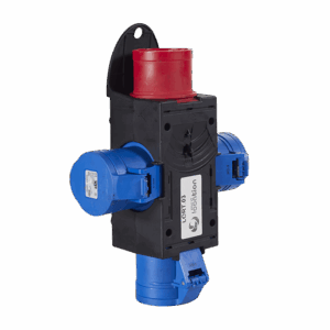 Répartiteurs 32A tétra CEE vers 3x32A mono CEE