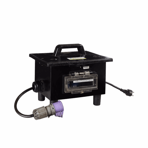 Transformateur de sécurité 500VA (1 PC CEE 16A 2P 24V)