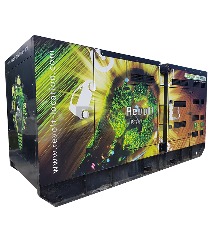 Générateur électrique autonome Revolt Energy Green pour solutions techniques professionnelles Made in France.