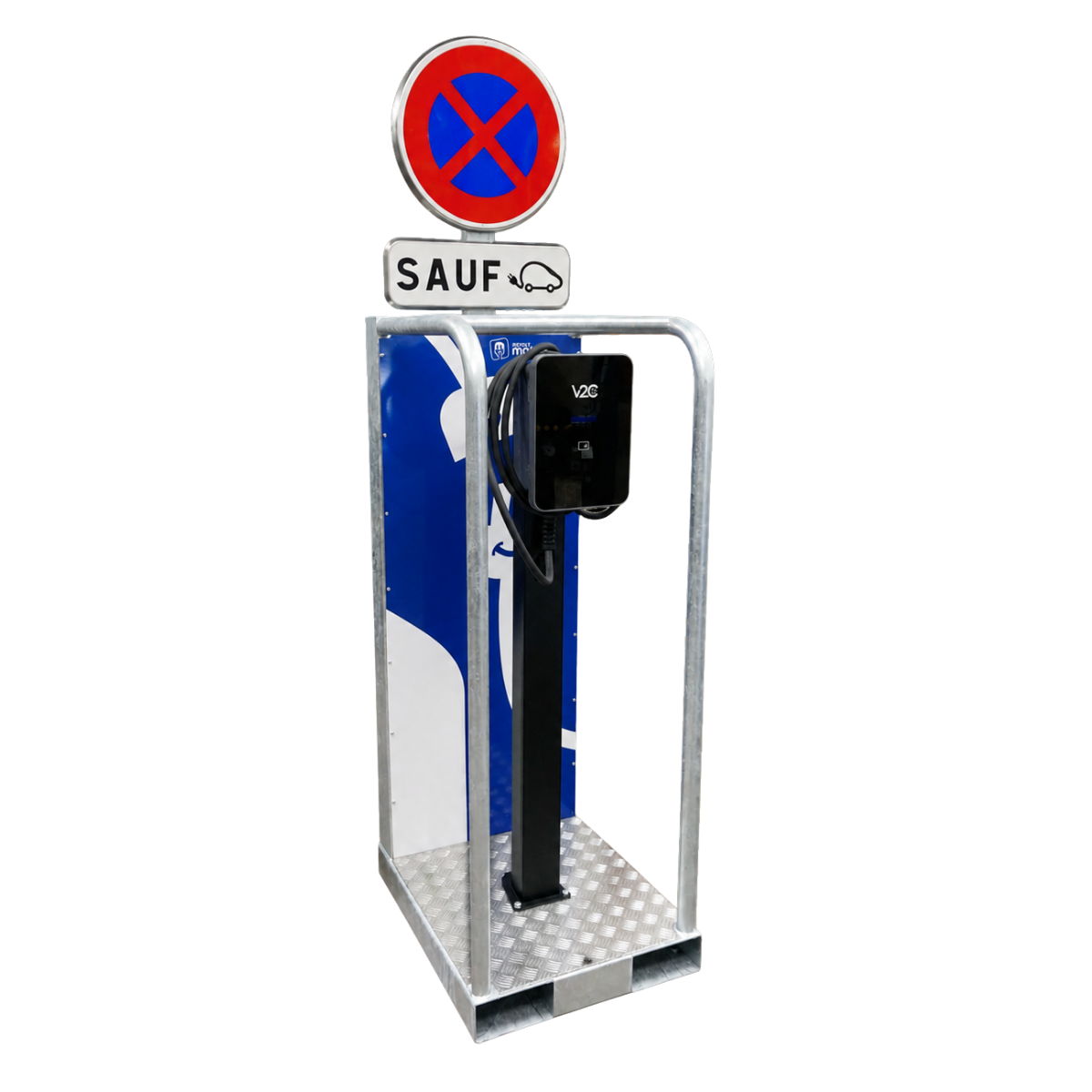 Borne de recharges mobiles 22kW